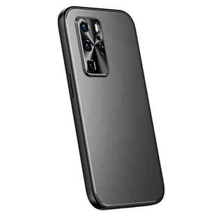 For Huawei P40 R-JUST RJ-61 Electroplating Frosted TPU + PC Phone Case(Grey)