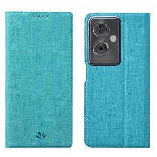 For OPPO A79 5G ViLi DMX Series Shockproof TPU + PU Leather Magnetic Attraction Horizontal Flip Case(Blue)