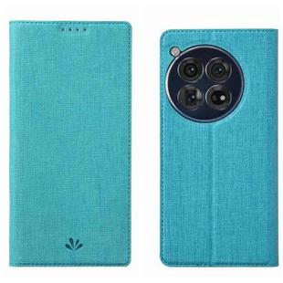 For OnePlus 12 ViLi DMX Series Shockproof TPU + PU Leather Magnetic Attraction Horizontal Flip Case(Blue)