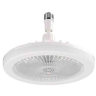 2 in 1 6 inch 5 leaves Home Bedroom Living Room Variable Frequency Aromatherapy Ceiling Fan Light(White)