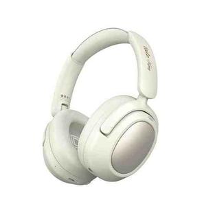 Eking ANC Noise Canceling Wireless Gaming Low Latency Headband Wireless Bluetooth Headphones, With 2.4G(White)