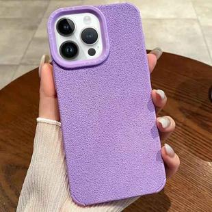 For iPhone 14 Pro Creative Lunar Craters TPU Full Coverage Shockproof Phone Case(Purple)