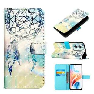 For OPPO A79 5G 3D Painting Horizontal Flip Leather Phone Case(Dream Wind Chimes)