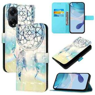 For OPPO A98 5G / F23 5G India 3D Painting Horizontal Flip Leather Phone Case(Dream Wind Chimes)