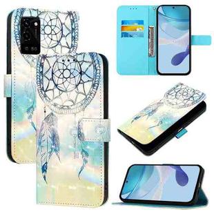 For OPPO A55s 5G / A53s 5G / A56 5G / A16s 3D Painting Horizontal Flip Leather Phone Case(Dream Wind Chimes)