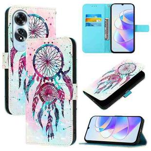 For OPPO A60 4G Global 3D Painting Horizontal Flip Leather Phone Case(Color Drop Wind Chimes)