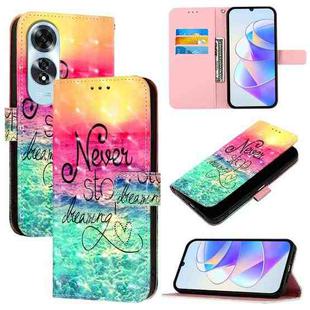 For OPPO A60 4G Global 3D Painting Horizontal Flip Leather Phone Case(Chasing Dreams)