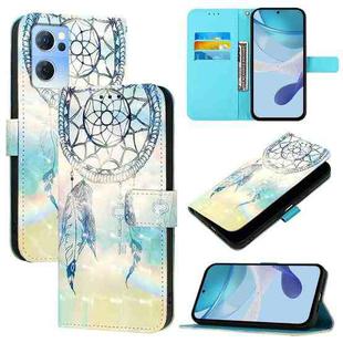 For OPPO Reno7 5G Global / Find X5 Lite 3D Painting Horizontal Flip Leather Phone Case(Dream Wind Chimes)