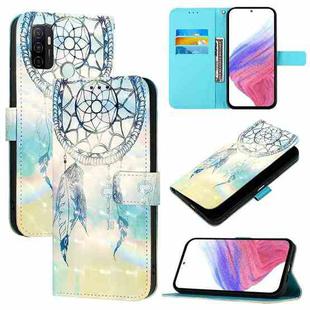 For OPPO A32 2020 4G / A53 2020 4G 3D Painting Horizontal Flip Leather Phone Case(Dream Wind Chimes)