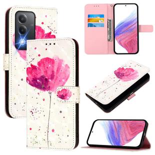 For OPPO A3 Pro 5G Global / A3 Pro 5G India 3D Painting Horizontal Flip Leather Phone Case(Flower)