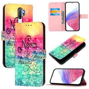 For OPPO A9 2020 4G / A5 2020 4G 3D Painting Horizontal Flip Leather Phone Case(Chasing Dreams)