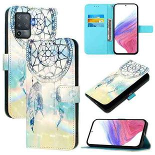 For OPPO F19 Pro / Reno5 F 3D Painting Horizontal Flip Leather Phone Case(Dream Wind Chimes)