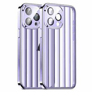 For iPhone 15 Pro Max Milkyway Series Electroplated TPU + PC Phone Case(Purple)