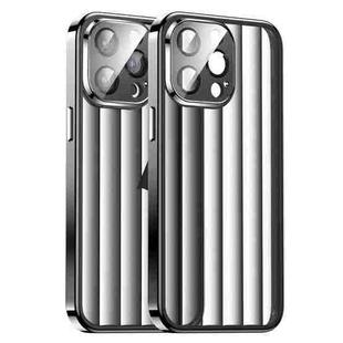 For iPhone 15 Pro Max Milkyway Series Electroplated TPU + PC Phone Case(Black)