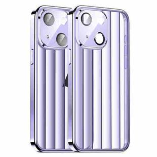 For iPhone 14 Milkyway Series Electroplated TPU + PC Phone Case(Purple)