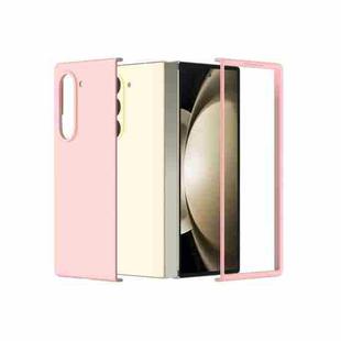 For Samsung Galaxy Z Fold6 5G PC Frosted Full Coverage Phone Case(Pink)