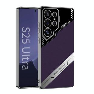 For Samsung Galaxy S25 Ultra 5G GKK Esports Leather Shockproof Phone Case(Purple)