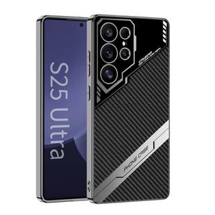 For Samsung Galaxy S25 Ultra 5G GKK Esports Leather Shockproof Phone Case(Carbon Fibre)