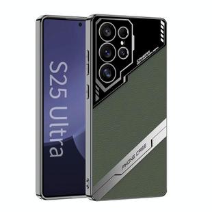 For Samsung Galaxy S25 Ultra 5G GKK Esports Leather Shockproof Phone Case(Green)