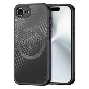 For iPhone SE 2024 DUX DUCIS Aimo Mag Series TPU + PC MagSafe Frosted Feel Phone Case(Black)