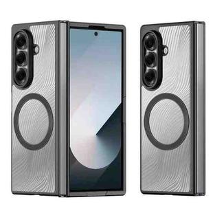 For Samsung Galaxy Z Fold7 5G DUX DUCIS Aimo Mag Series TPU + PC MagSafe Frosted Feel Phone Case(Black)