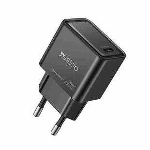 Yesido YC62 PD 25W USB-C/Type-C Interface GaN Fast Charging Charger(EU Plug)