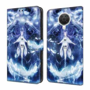 For Nokia G20 Crystal Painted Leather Phone case(Magic Fairy)