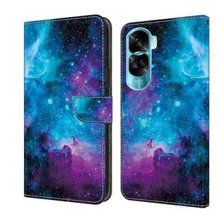 For Honor 90 Lite Crystal Painted Leather Phone case(Starry Sky)