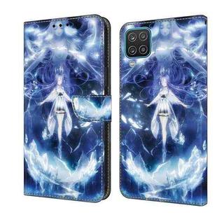 For Samsung Galaxy A42 5G/M42 5G Crystal Painted Leather Phone case(Magic Fairy)