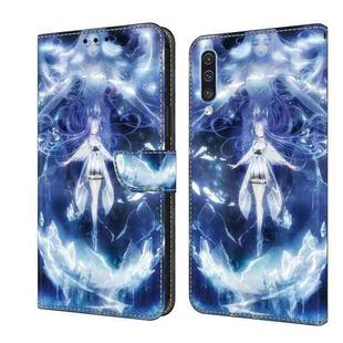 For Samsung Galaxy A70/A70s Crystal Painted Leather Phone case(Magic Fairy)