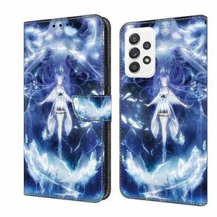 For Samsung Galaxy M33 5G Crystal Painted Leather Phone case(Magic Fairy)