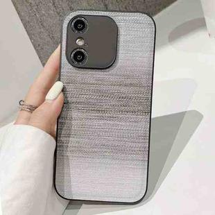 For iPhone X / XS PU Coated PC Hybrid TPU Phone Case(Gradient Black)