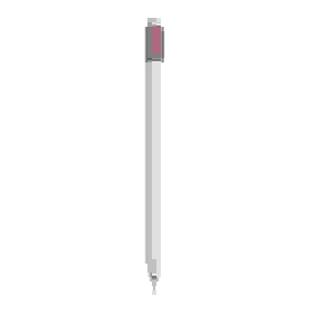 For Apple Pencil 3 Pencil Style Liquid Silicone Stylus Case(Pink Mist)