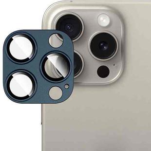 For iPhone 15 Pro Max / 15 Pro IMAK Metal Armor Premium Camera Protector Film(Blue)
