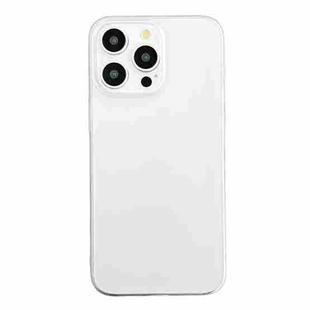 For iPhone 13 Pro Max Ice Series PC Full Coverage Shockproof Phone Case(White)