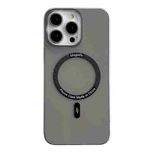 For iPhone 15 Pro Max Ice Series MagSafe PC Full Coverage Shockproof Phone Case(Black)