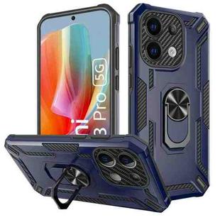 For Xiaomi Redmi Note 13 Pro 5G Warship Armor 2 in 1 Shockproof Phone Case(Royal Blue)