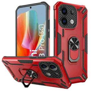 For Xiaomi Redmi Note 13 Pro 5G Warship Armor 2 in 1 Shockproof Phone Case(Red)