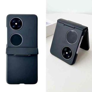 For Huawei P50 Pocket Skin Feel PC Full Coverage Shockproof Phone Case(Black)