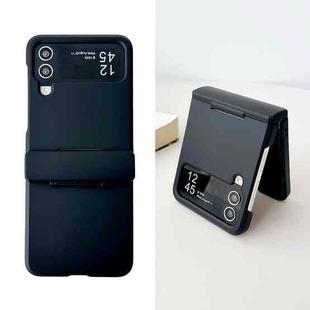For Samsung Galaxy Z Flip4 5G Skin Feel PC Full Coverage Shockproof Phone Case(Black)