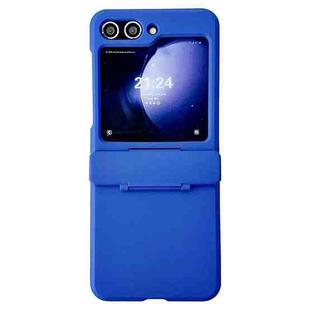 For Samsung Galaxy Z Flip6 Skin Feel PC Full Coverage Shockproof Phone Case(Blue)