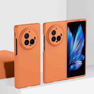 For vivo X Fold3 Pro Skin Feel PC Full Coverage Shockproof Phone Case(Orange)