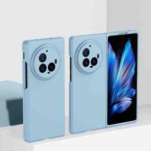 For vivo X Fold3 Pro Skin Feel PC Full Coverage Shockproof Phone Case(Sky Blue)