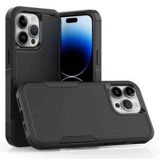 For iPhone 15 Pro Max 2 in 1 PC + TPU Phone Case(Black)