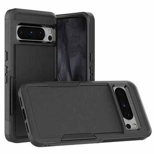 For Google Pixel 8 Pro 2 in 1 PC + TPU Phone Case(Black)