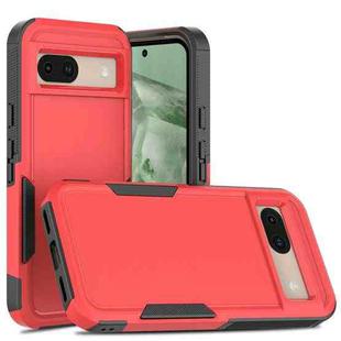 For Google Pixel 8a 2 in 1 PC + TPU Phone Case(Red)