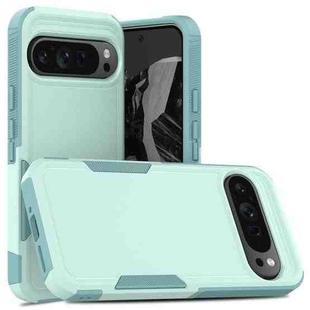 For Google Pixel 9 Pro XL 2 in 1 PC + TPU Phone Case(Light Green)