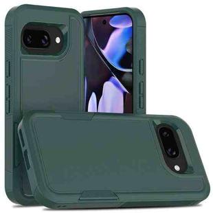 For Google Pixel 9a 2 in 1 PC + TPU Phone Case(Dark Green)