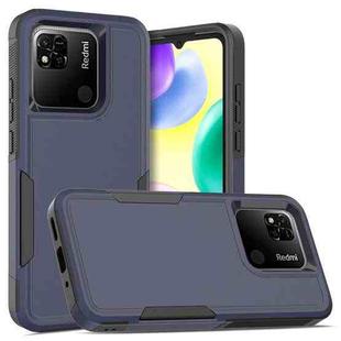 ForXiaomi Redmi 10A / 9C 2 in 1 PC + TPU Phone Case(Dark Blue)