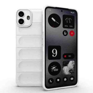 For Nothing CMF Phone 1 Magic Shield TPU + Flannel Phone Case(White)